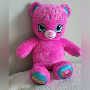 Build-A-Bear Workshop Shopkins D'Lish Donut Plush Pink Doll Bear 18"